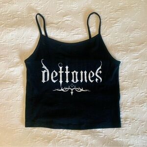 Custom Deftones Crop Top